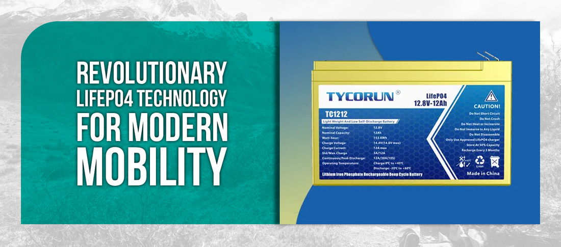 Revolutionary LiFePO4 Technology for Modern Mobility