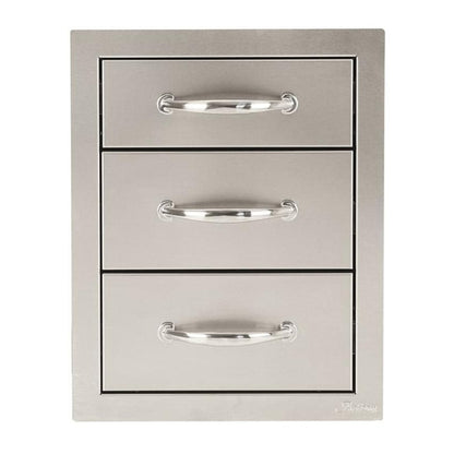 Artisan 17-Inch Three Drawer Unit Your Outdoor Kitchen