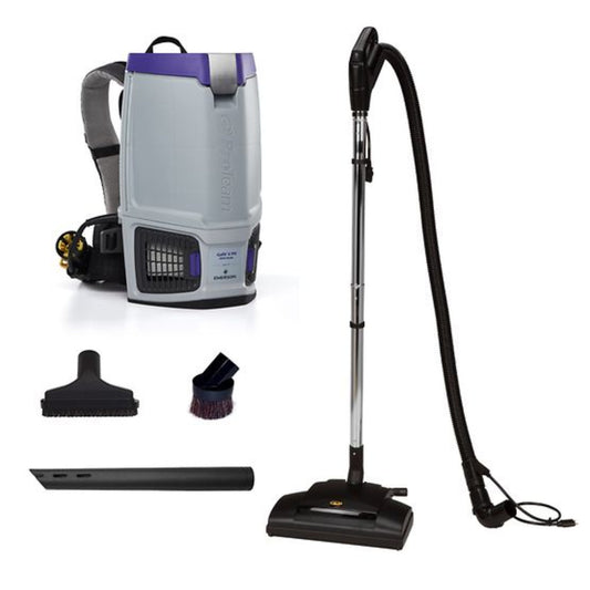GoFit 6 PH, Backpack Vacuum, 6QT, Backpack Vacuum w/ Commercial Power Nozzle Kit, 12lbs - 107769
