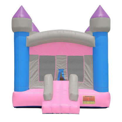 Commercial Princess Castle Bounce House with Blower by Inflatable HQ - Backyard Provider