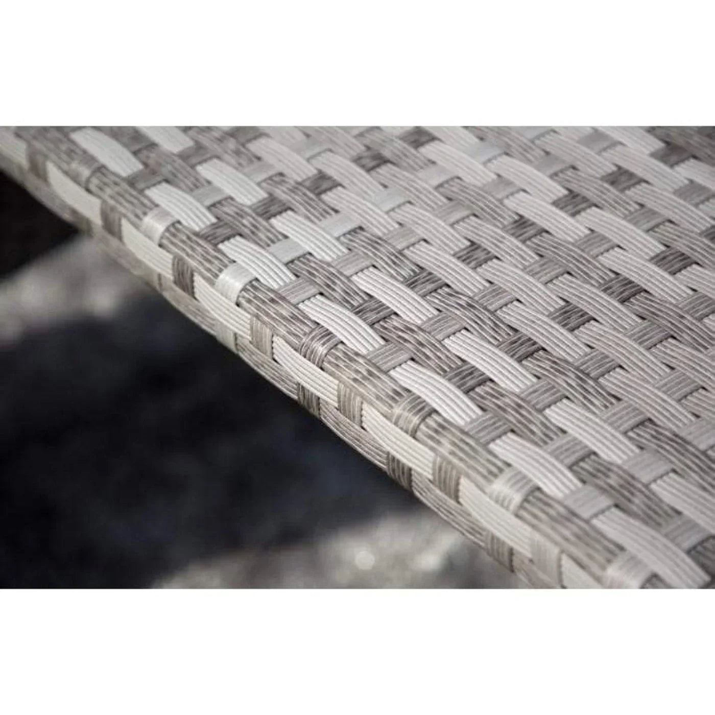 145.08 X 31.98 X 32.37 Gray 6-Piece Wide Outdoor Sectional Set with Cushions and Ottomans - 372329