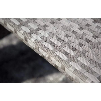 145.08 X 31.98 X 32.37 Gray 6-Piece Wide Outdoor Sectional Set with Cushions and Ottomans - 372329