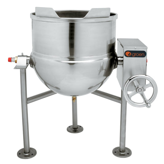 Globe  Groen Direct Steam 80-Gallon Kettle/Cooker Mixer - 1.7 kW - GRDL80TA3