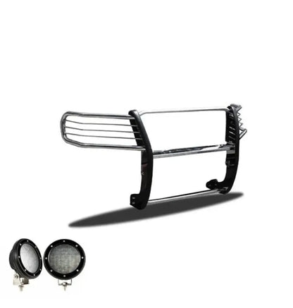 Black Horse 17A098900MSS-PLFB Grille Guard Kit - BLK17A098900B