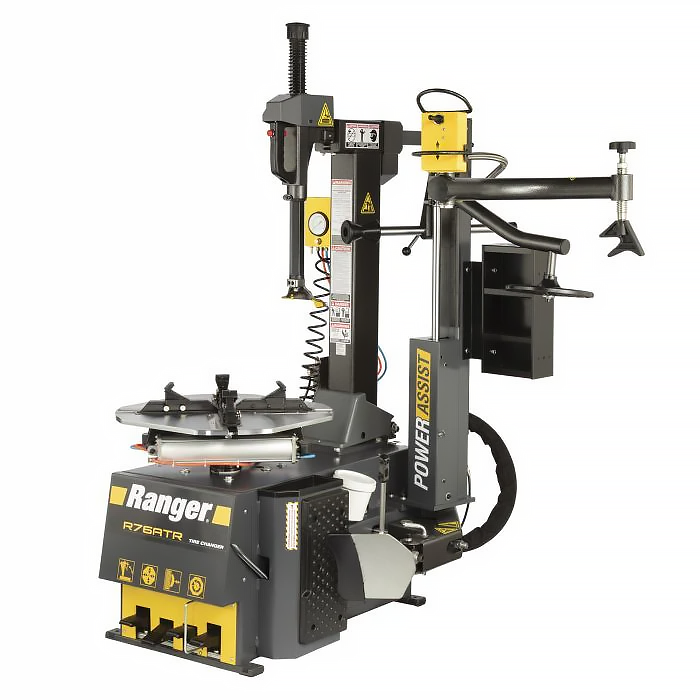 Ranger R76ATR Tilt Back Tire Changer Right-Tower Single Assist - Garage Gear & Co.
