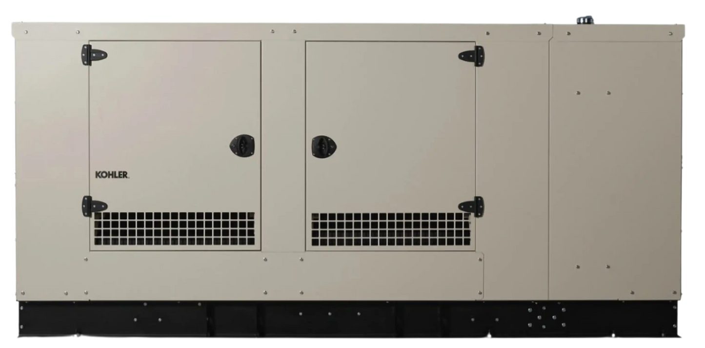 Kohler  120/208V 3-Phase Standby Generator Steel SCAQMD Compliant New - KG80R-QS8