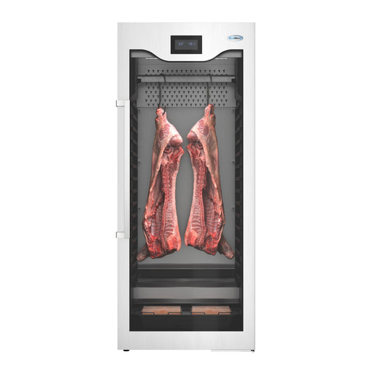 KOOLMORE 27.5 in. Commercial Dry Ager Refrigerator for Meat Featuring Hanging Rack with Hooks, Charcoal Filter, and Antimicrobial Lining, 17 Cu. Ft.  - KMAGER17