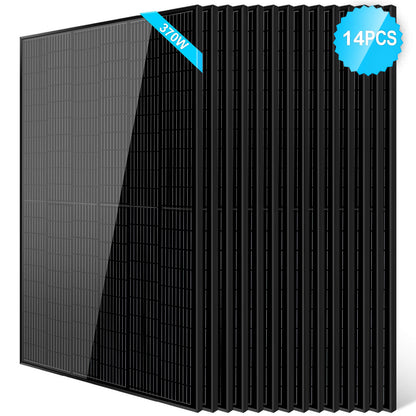 Sungold Power 370W Mono Black PERC Solar Panel UL 61730 - SG-370WMBx2