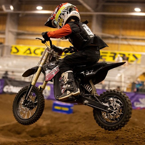 MotoTec 36v Pro Electric Dirt Bike 1200w Lithium Green