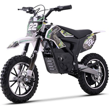 MotoTec 36v 790w Demon Electric Dirt Bike Lithium Green