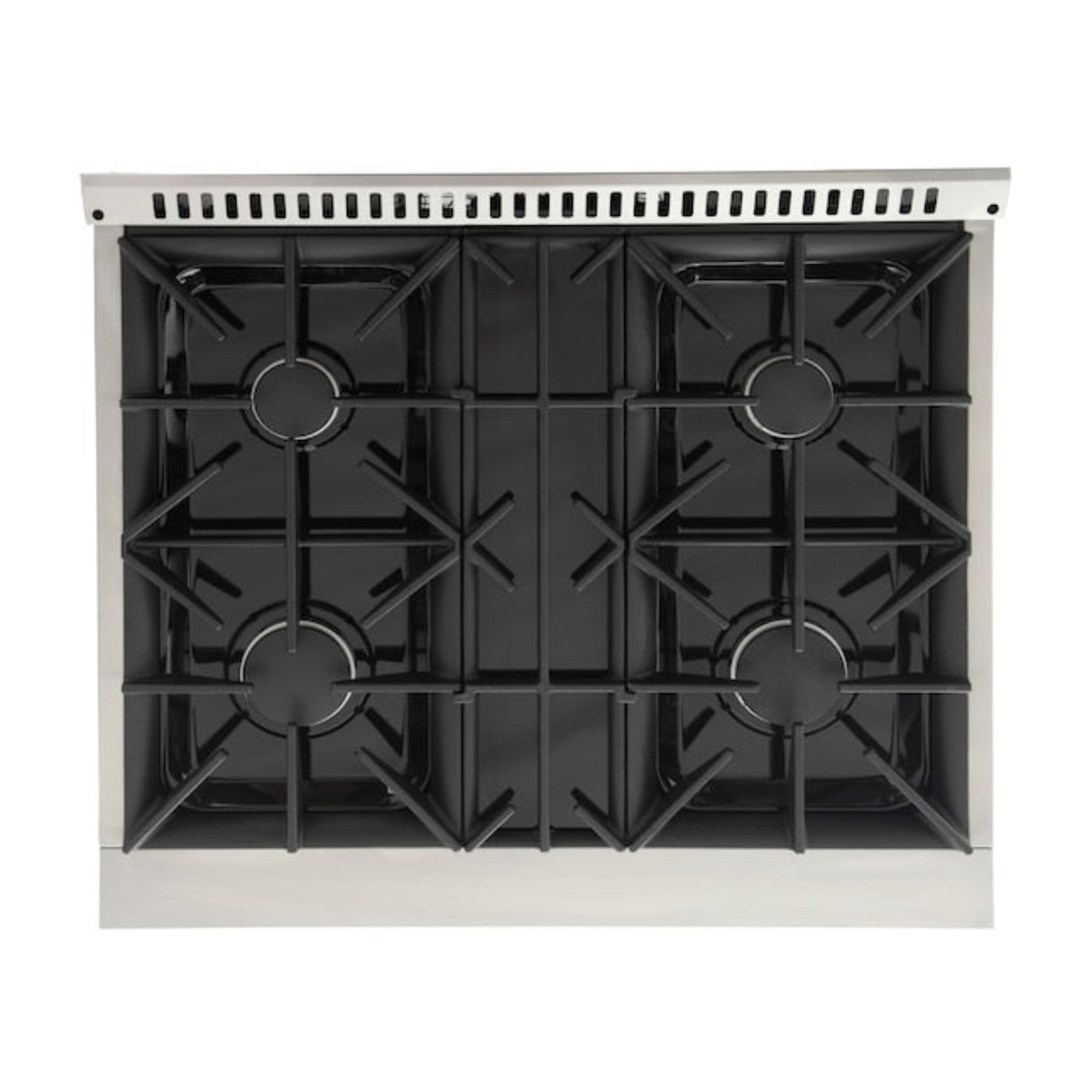 Kucht 30" Pro-Style Propane Gas Dual Fuel Range in White with Rose Gold Accents, KDF302/LP-W-ROSE - KDF302/LP-W-ROSE