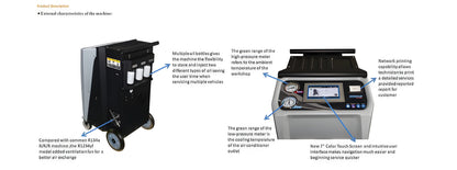 Katool Fully Automatic Recovery, Recycle & Recharge DUAL AC2100 Machine R-1234YF - R-1234YF