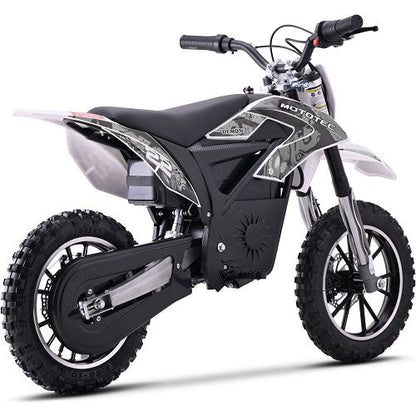 MotoTec 36v 790w Demon Electric Dirt Bike Lithium White