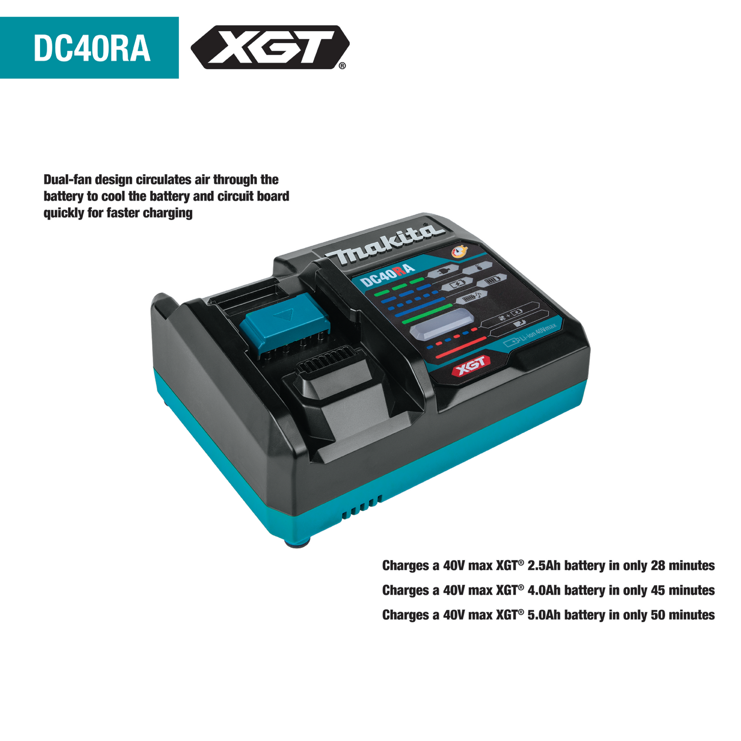 Makita 40V Max XGT Brushless Cordless 30" Single‑Sided Hedge Trimmer Kit (4.0Ah) - GHU05M1