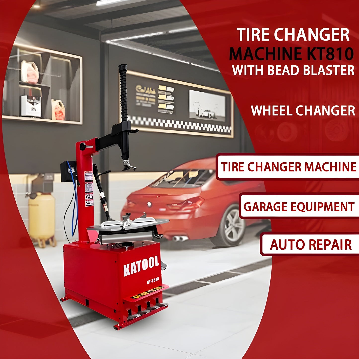 Katool Wheel Clamp Tire Changer Machine - KT-T810