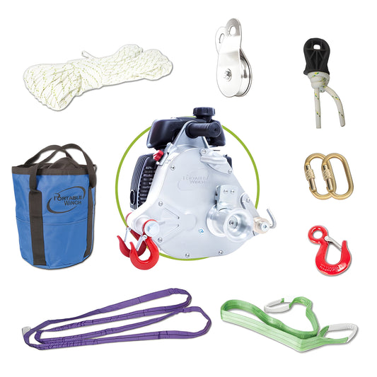 Portable Winch PCW3000-LI-A Battery-Powered Pulling Winch, 80/82V - PW,PCW3000-LI-A