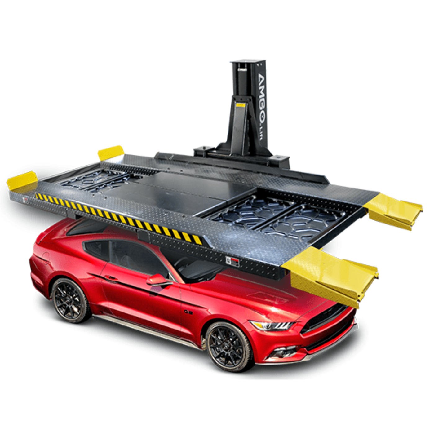 AMGO SPL-6 Single Post Parking Lift - SPL-6