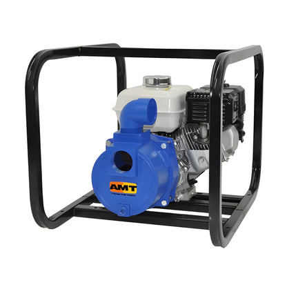 AMT 2" NPT Trash Pump, 185 GPM, 5HP Honda GX160, 75 PSI, Viton S/C Seal - 3932-95
