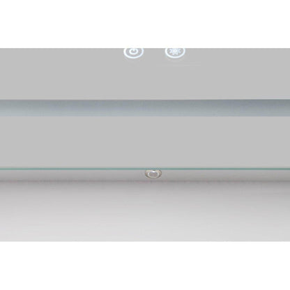 Aquadom Daytona 72" X 36" Rectangle Ultra-Slim Frame LED Lighted Bathroom Mirror With Defogger - D-7236