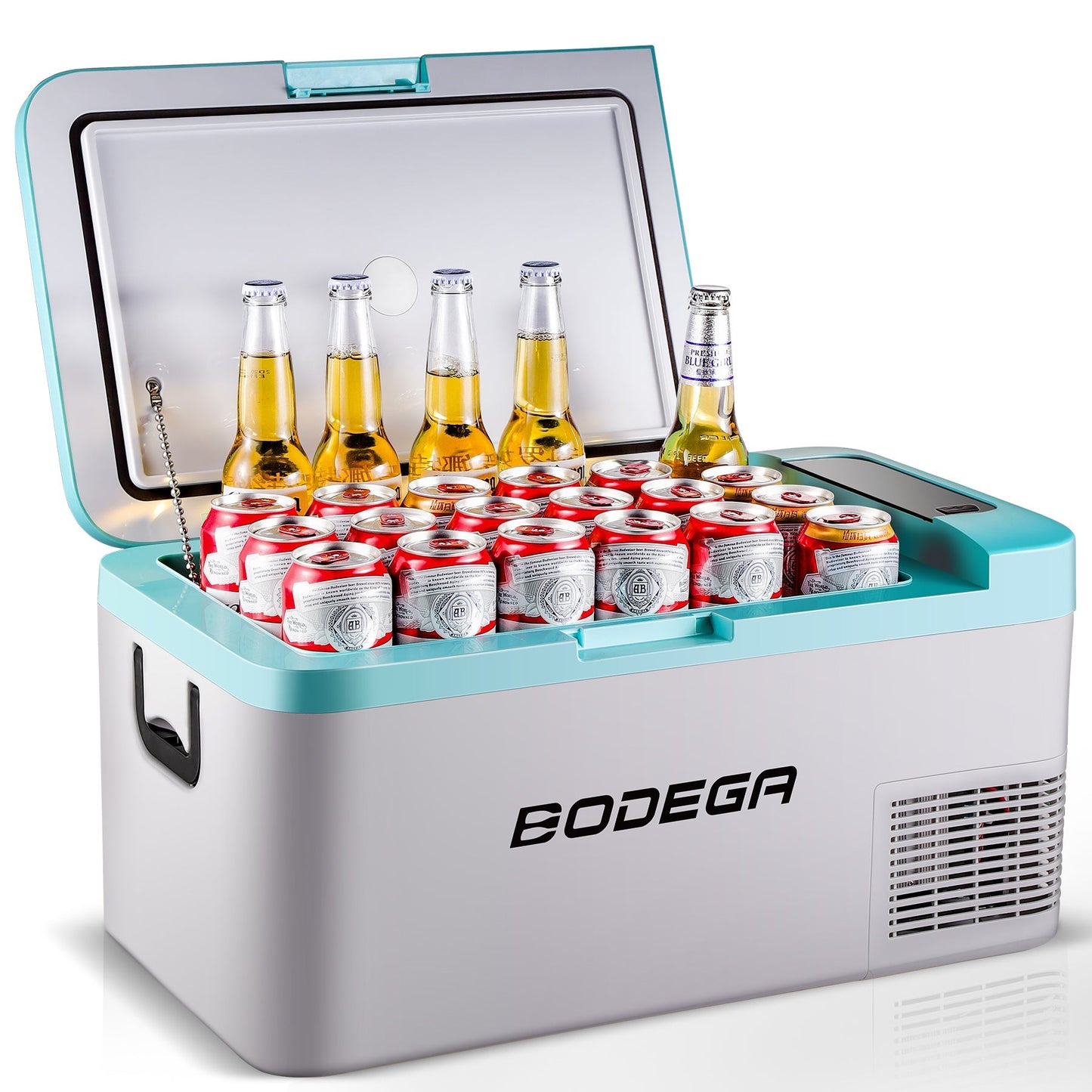 BODEGAcooler 20qt/18L Portable Car Fridge/Freezer K18 Bule - K18-blue-1