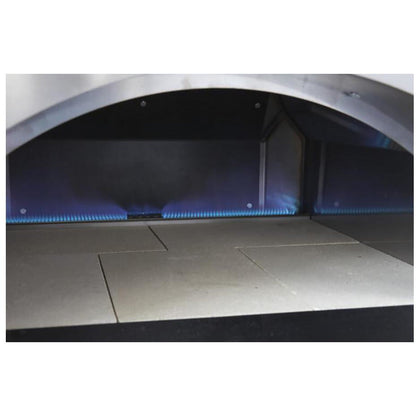 Bull Gas Fired Outdoor Pizza Oven Interior