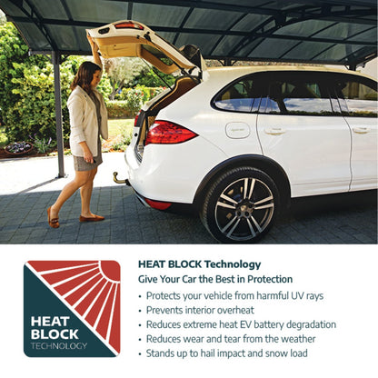 Palram - Canopia | Arcadia 5000 Carport 12x35x8 ft - HG9113