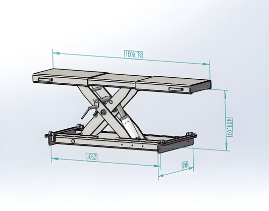 Katool Rolling Jack 5000 lbs Lifting Capacity RJ50