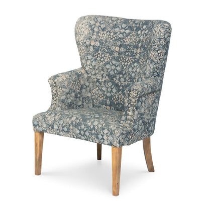 Park Hill Collections Coastal Cottage Estella Upholstered Arm Chair - EFS06064