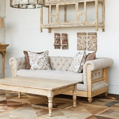 Park Hill Collections Country French Hillcrest Tufted Sofa - EFS81664
