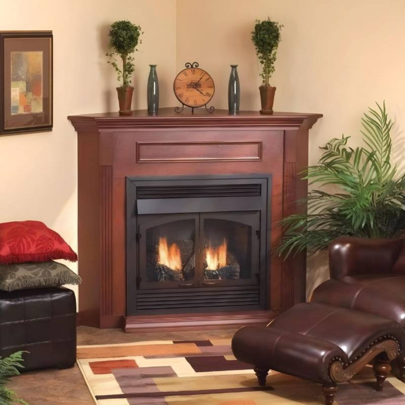 Empire Breckenridge Premium 36" Vent Free Firebox with Louvers - VFP36FB0L