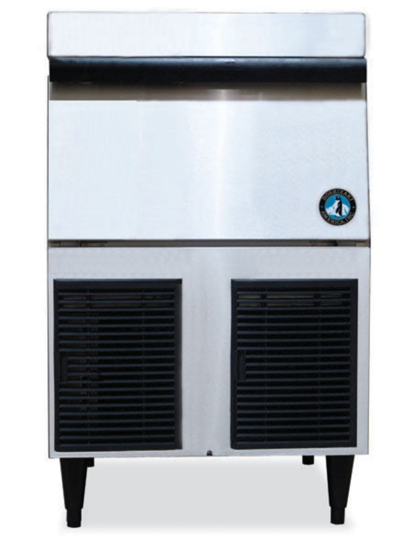 Hoshizaki F-330BAJ | 24" Wide Air-Cooled Undercounter Flaker Ice Maker w/ Built-In Storage Bin - F-330BAJ