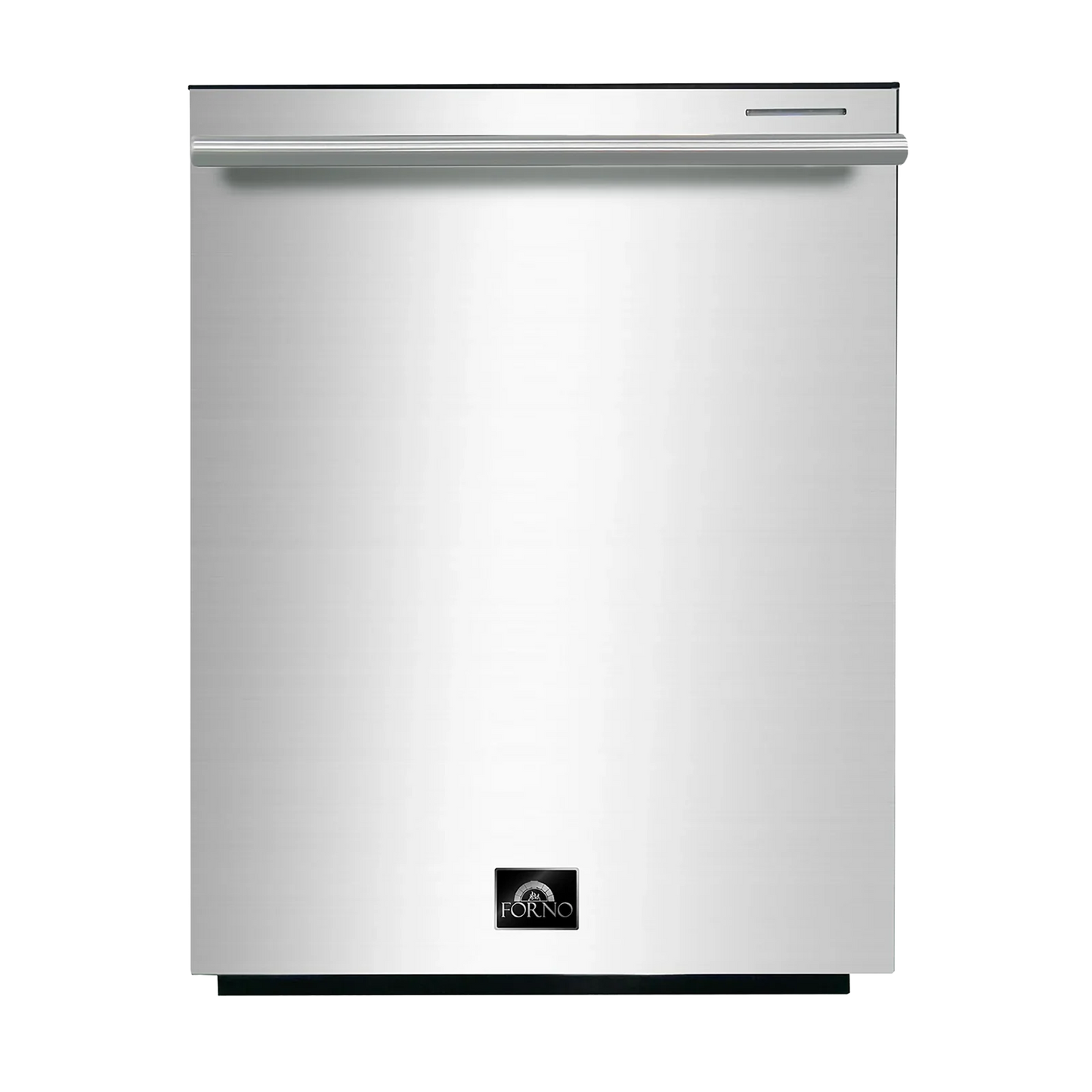Forno 3-Piece Appliance Package - 36-Inch Dual Fuel Range, French Door Refrigerator, and Dishwasher in Stainless Steel - FBDL-004-02CAUS