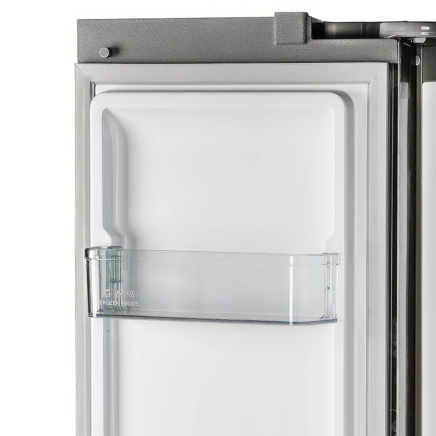 Forno Salerno 33-Inch 15.6 cu.ft Built-in Refrigerator with Modern Decorative Grille in Stainless Steel (FFRBI1805-37MG) - FFRBI1805-37MG