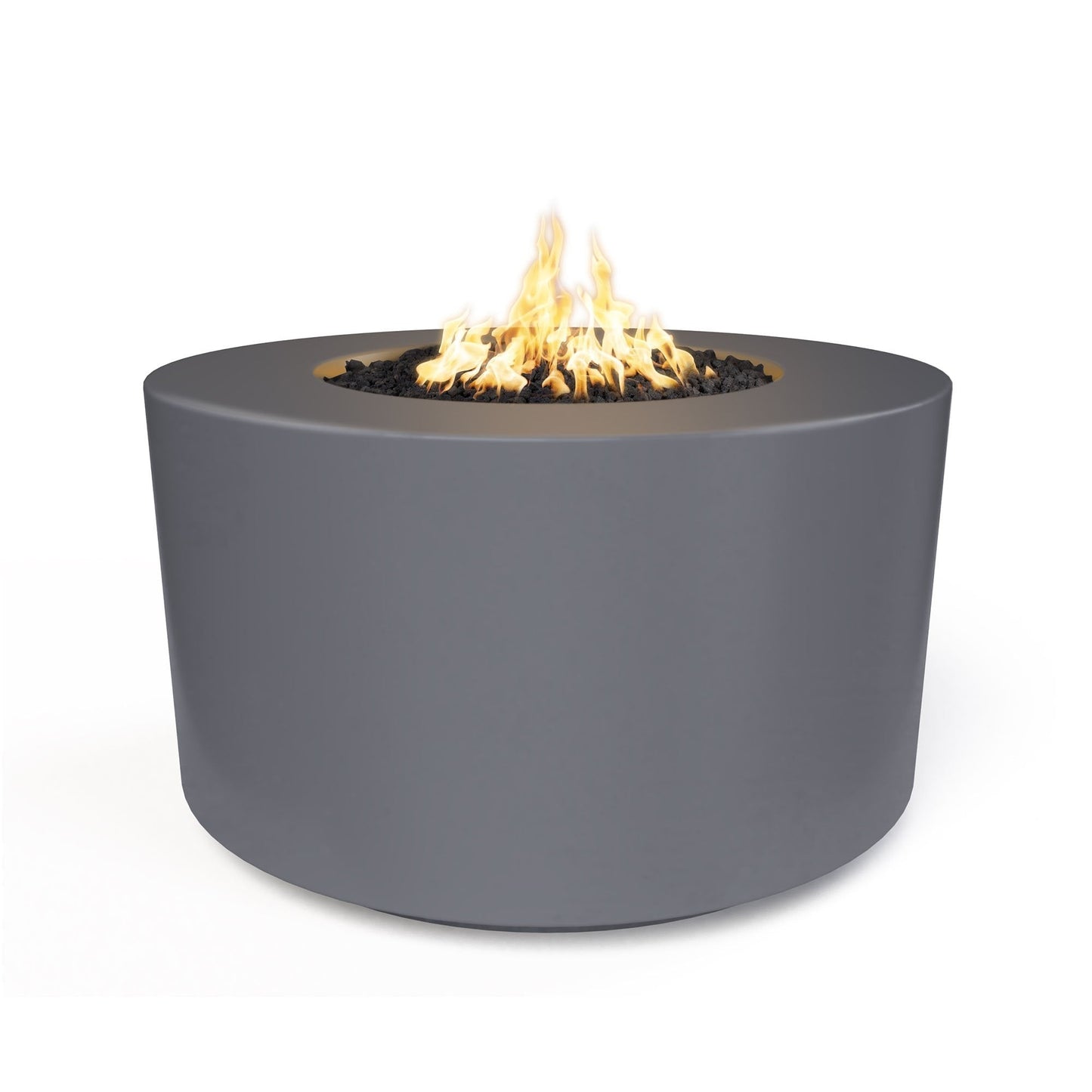 42" Florence Fire Table - 24" Tall - Gray