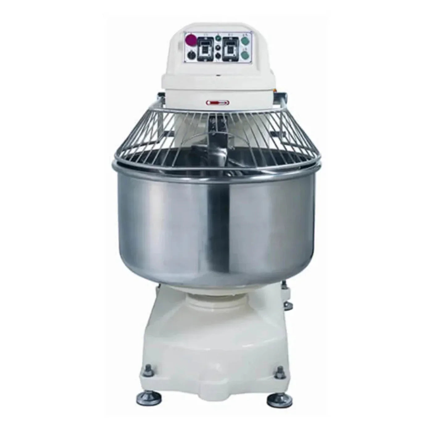 BakeMax 21" Spiral Dough Mixer, 66 Lb, 53 Qt Bowl - BMSM030