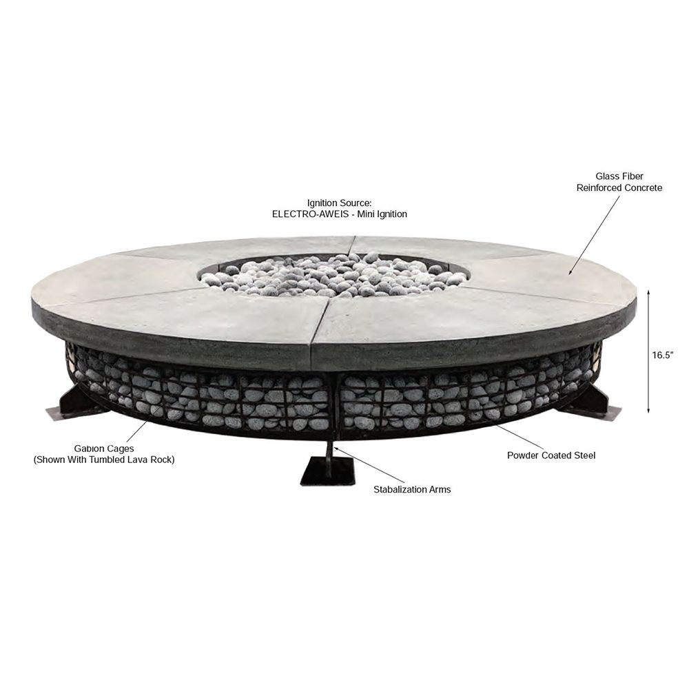 Fuego Fire Table Details