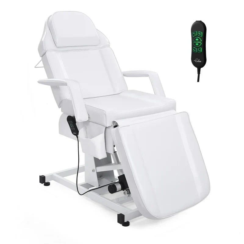 OmySalon FESB 75in Fully Electric Remote Adjustable Facial Massage Bed