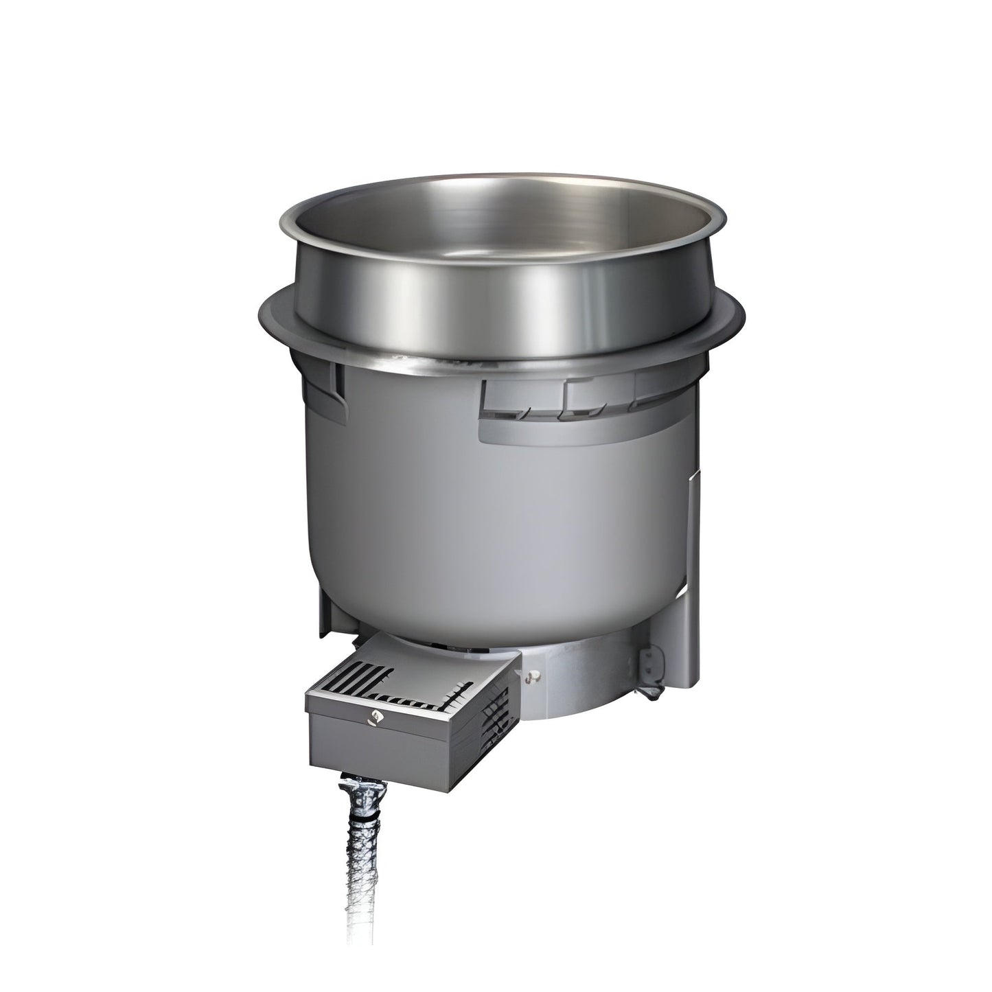 Hatco  High Wattage 7 Qt. Single Drop In Round Heated Soup Well 208V  - HWBH-7QT