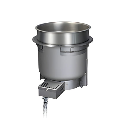 Hatco  High Wattage 7 Qt. Single Drop In Round Heated Soup Well 208V  - HWBH-7QT