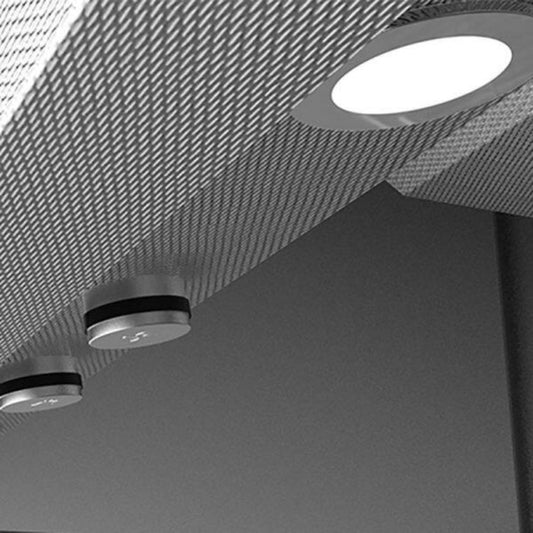 Hestan 36 Inch Mount Ducted Island Hood with 600 CFM - KVC36-TQ