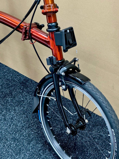 Brompton Pre-Owned Superlight High-HB 6-Speed Flame Lacquer