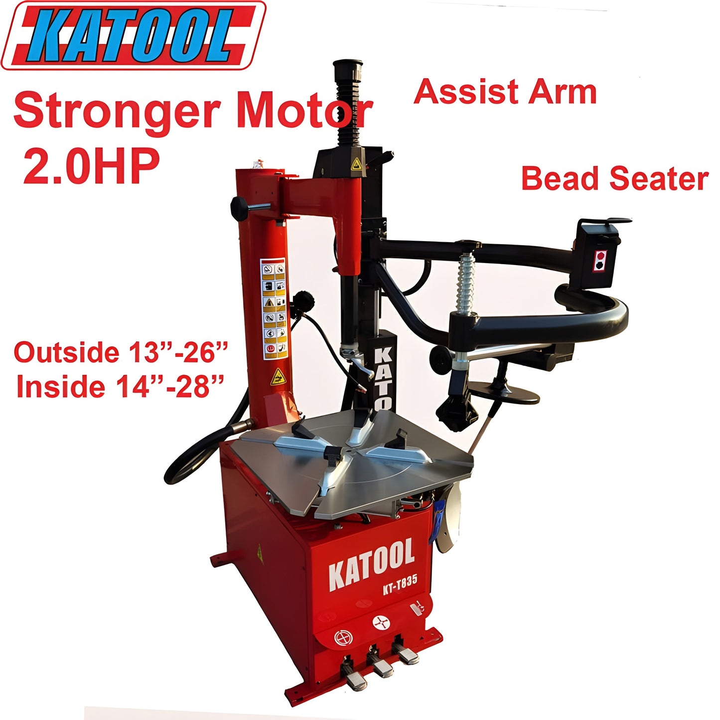 Katool Tire Changer T835 & Wheel Balancer B760 - T835+B760