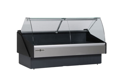 Hydra-Kool  | 52" Wide Remote Curved Glass Deli Display Case - KFM-CG-50-R