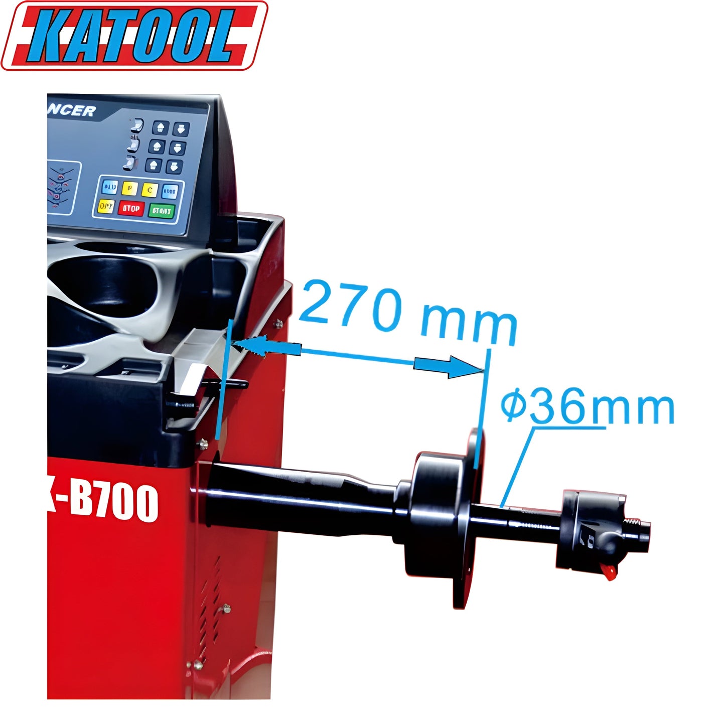 Katool Tire Changer T800 & Wheel Balancer B700 - T800+B700