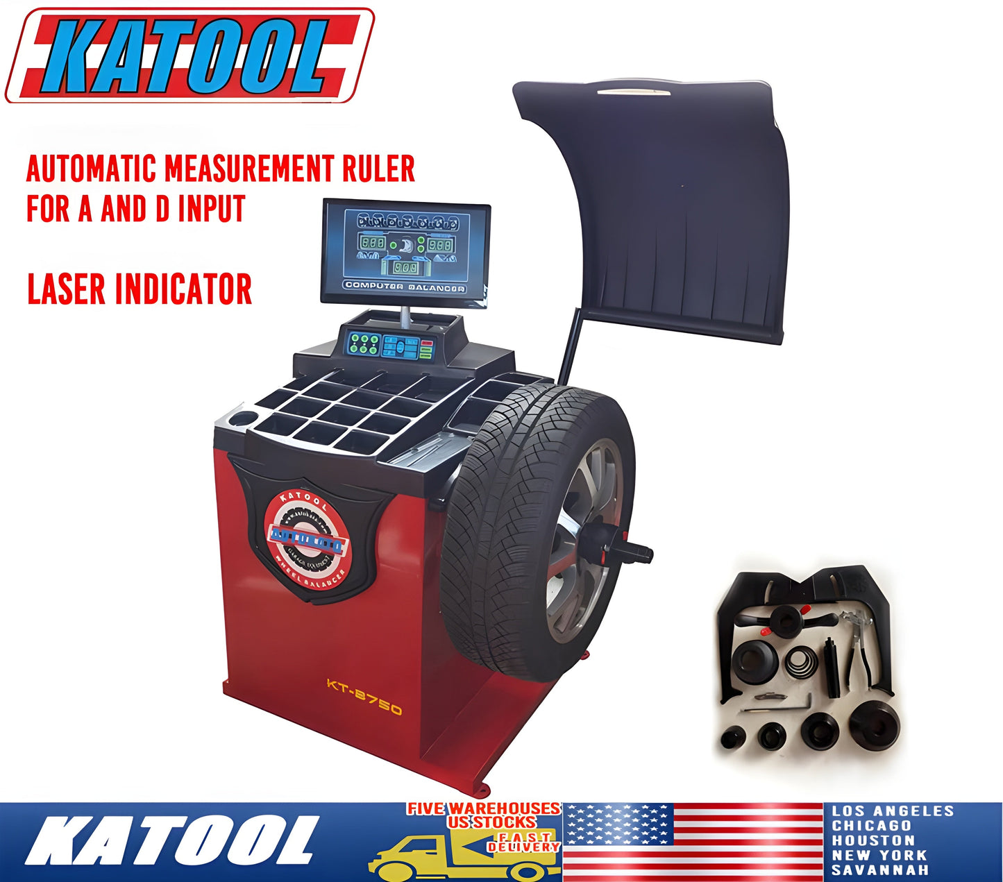 Katool Wheel Balancer KT-B750 - KT-B750