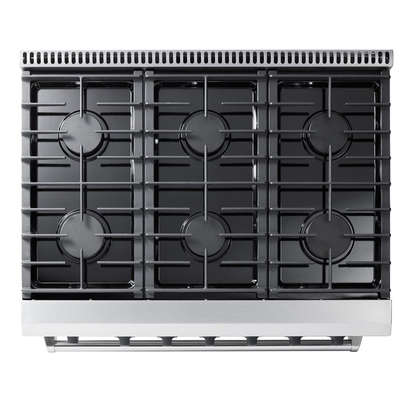 Thor Kitchen 4 Piece Appliance Package - 36 in. Liquid Propane Range, Range Hood, Refrigerator & Dishwasher Appliance Package, AP-LRG3601ULP-3