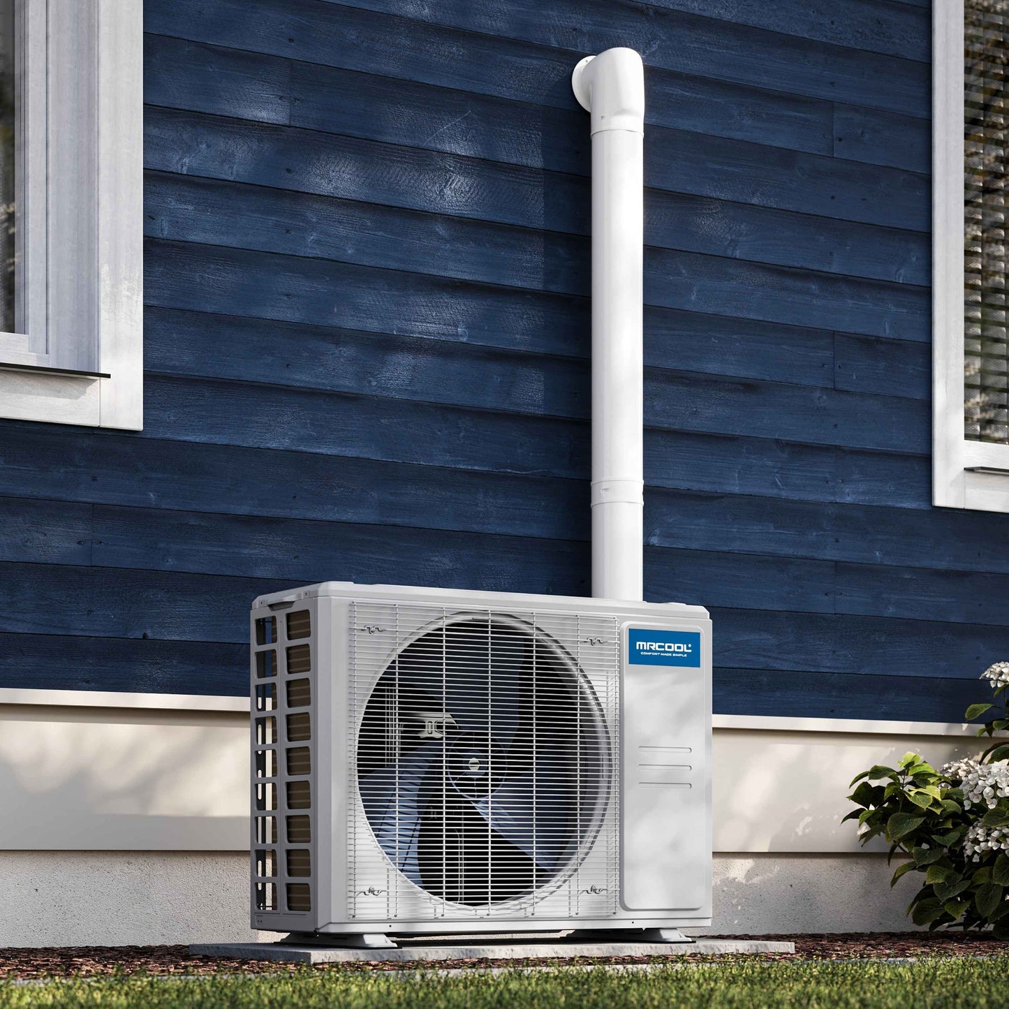 MRCOOL DIY 5th Gen E Star 18,000 BTU Single Zone Mini Split Complete System with 25 Ft. Line Set, 230V  - DIY-18-HP-WM-230D25-O