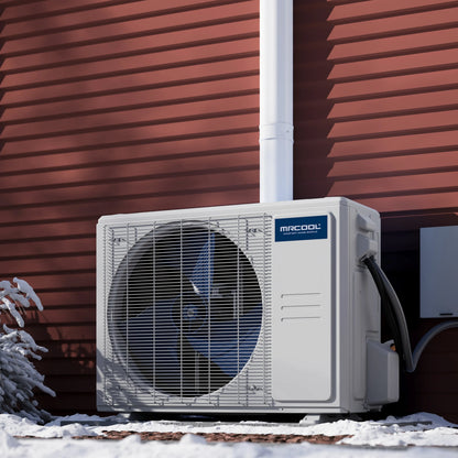MRCOOL DIY 5th Gen E Star 24,000 BTU Single Zone Mini Split Complete System with 25 Ft. Line Set, 230V  - DIY-24-HP-WM-230D25-O