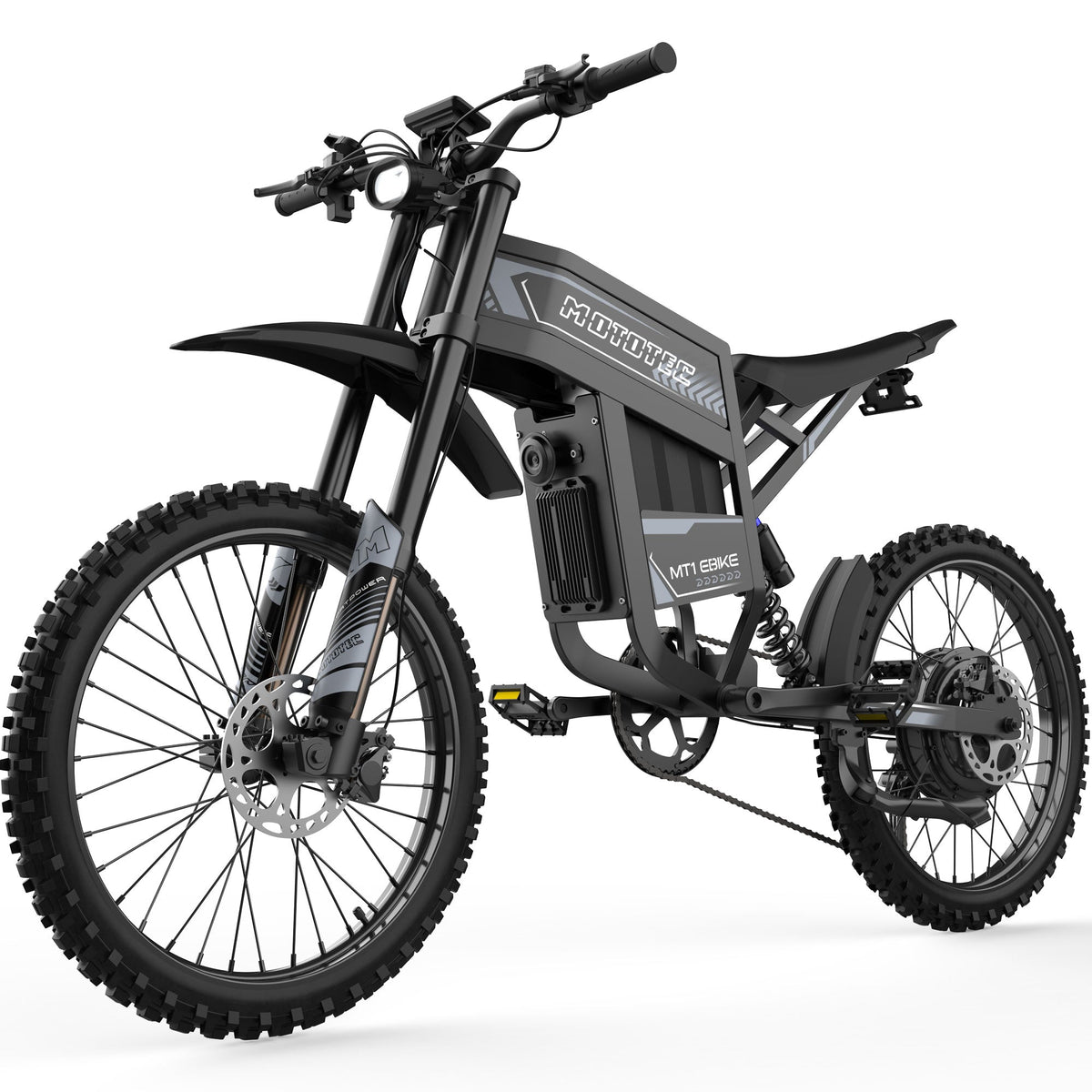 MotoTec MT1 eBike 60v 6000w Grey