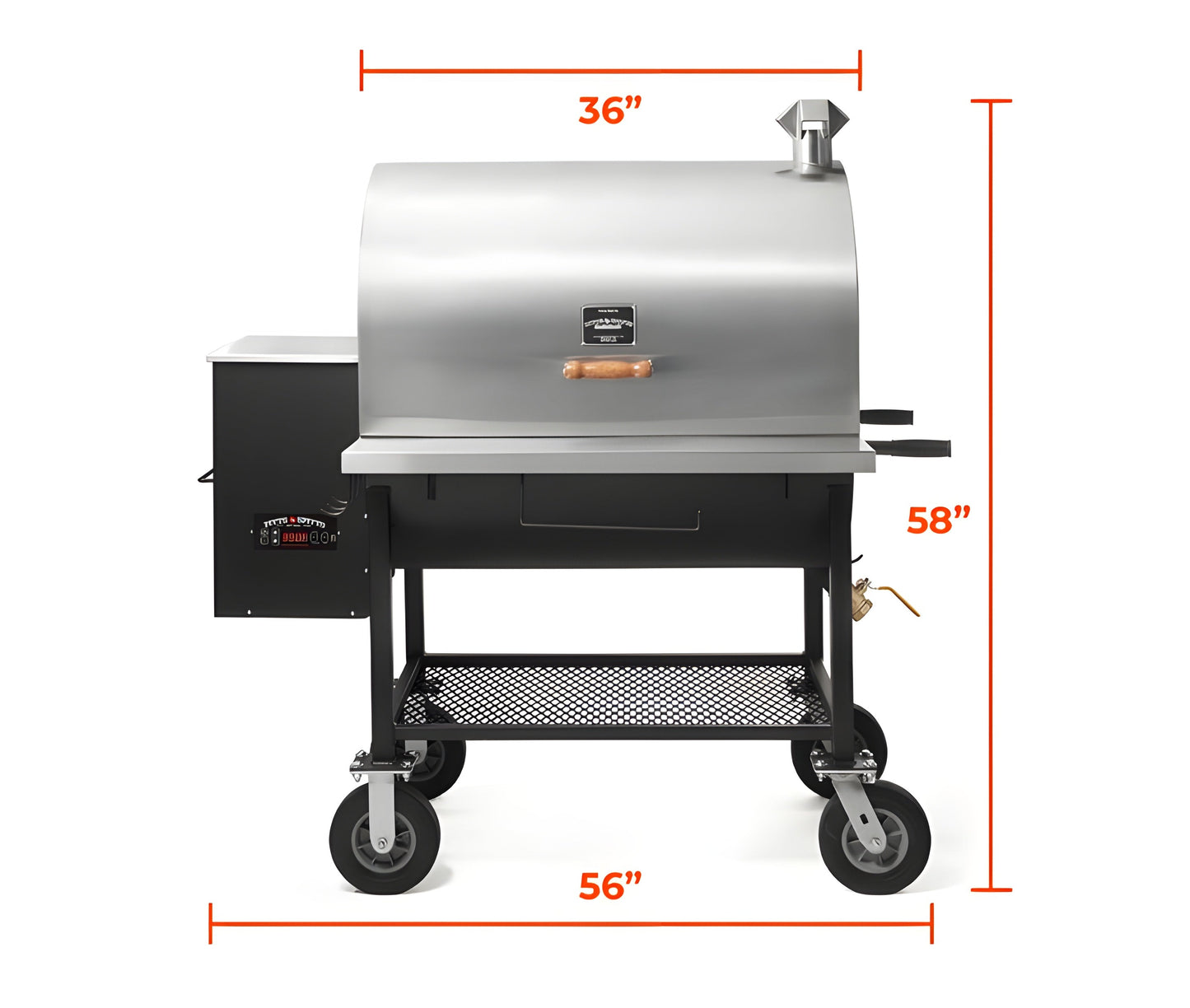 Pitts & Spitts Maverick 850 Pellet Grill - P- MAV 850